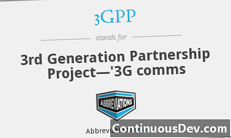 Tredje generationens partnerskapsprojekt (3GPP)