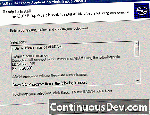 Active Directory-Anwendungsmodus (ADAM)