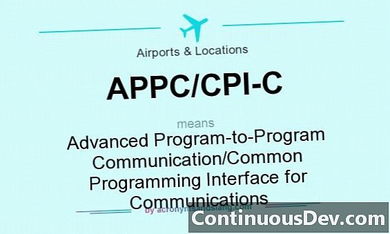 Advanced na Program-to-Program Komunikasyon (APPC)