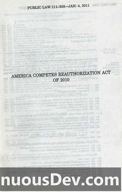 Estados Unidos COMPITE LA Ley de reautorización de 2010