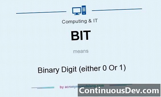 Dígito binário (bit)