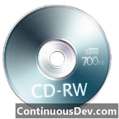 Gravação de leitura de CD (CD-RW)