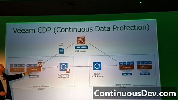 حماية البيانات المستمرة (CDP)