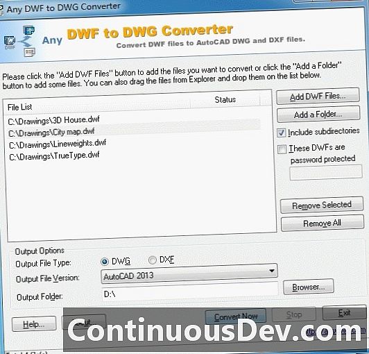 Format ng Web Design (DWF)