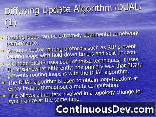 Diffuus update-algoritme (DUAL)