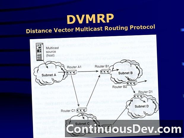 Protocolo de roteamento de difusão seletiva de vetor de distância (DVMRP)
