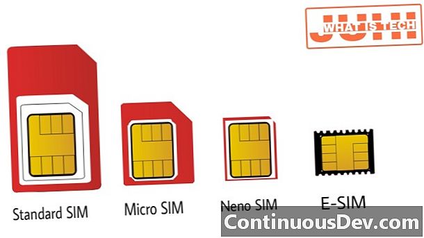 Vložená SIM (e-SIM)