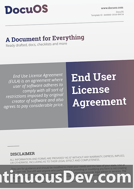 最终用户许可协议（EULA）