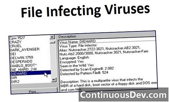 ファイル感染ウイルス