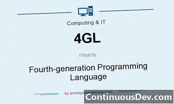 Fjärde generationens (programmeringsspråk) (4GL)