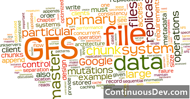 Systém souborů Google (GFS)