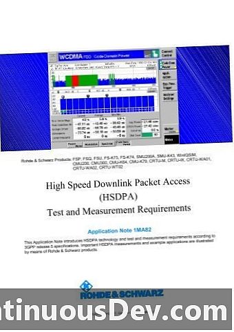 وصول حزم الوصلة الهابطة عالية السرعة (HSDPA)