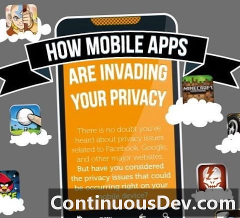 인포 그래픽 : 모바일 앱이 개인 정보를 침해하는 방법