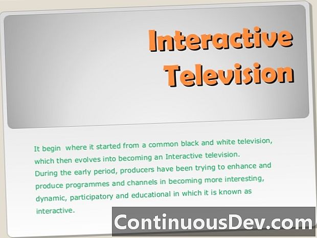 Interactieve televisie (ITV)