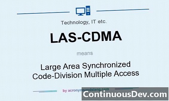 Nagyfelületű szinkronizált kódosztásos többszörös hozzáférés (LASCDMA)