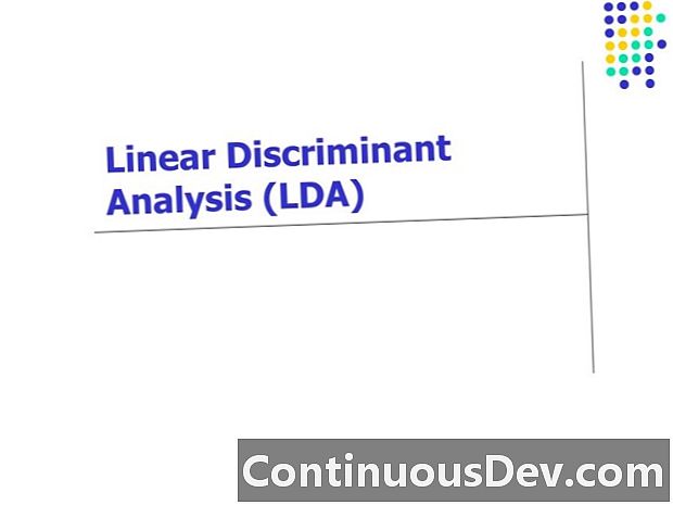 تحليل خطي التمييز (LDA)