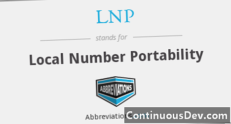 نقل الأرقام المحلية (LNP)