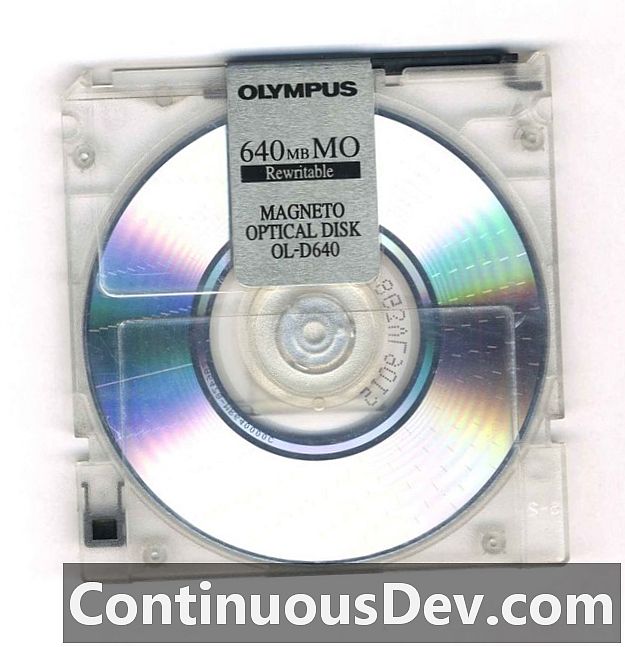 Magneto-optični disk (MO disk)