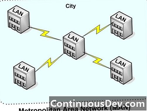 मेट्रोपॉलिटन एरिया नेटवर्क (MAN)