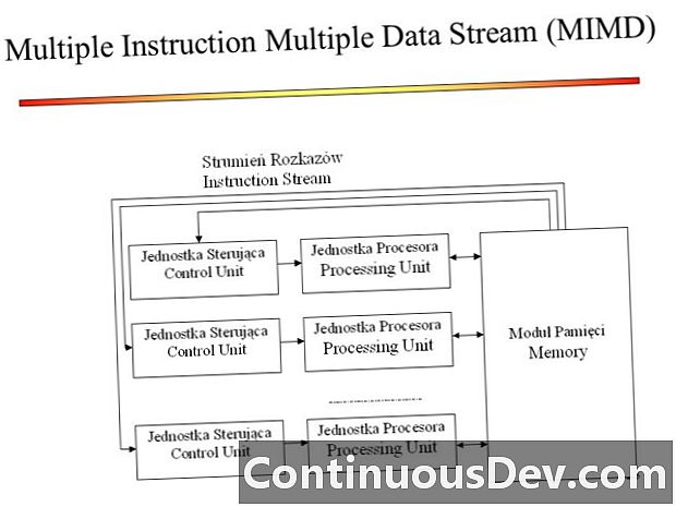 एकाधिक निर्देश, एकाधिक डेटा (MIMD)