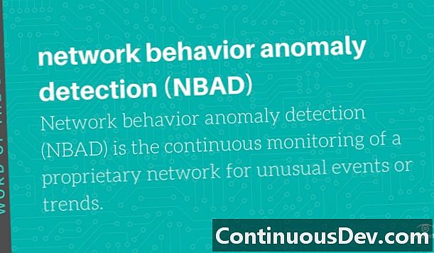 การตรวจจับความผิดปกติของพฤติกรรมเครือข่าย (NBAD)