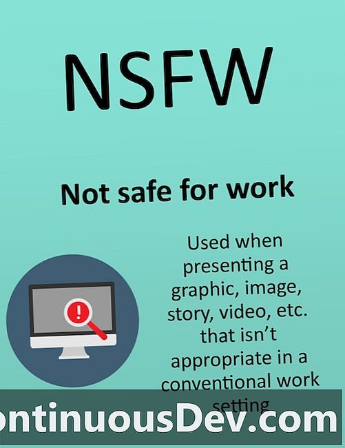 काम के लिए सुरक्षित नहीं (NSFW)