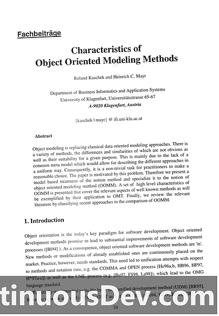 Objektum-orientált modellezés (OOM)