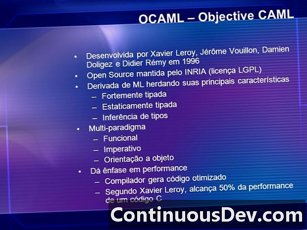 Caml אובייקטיבי (OCaml)