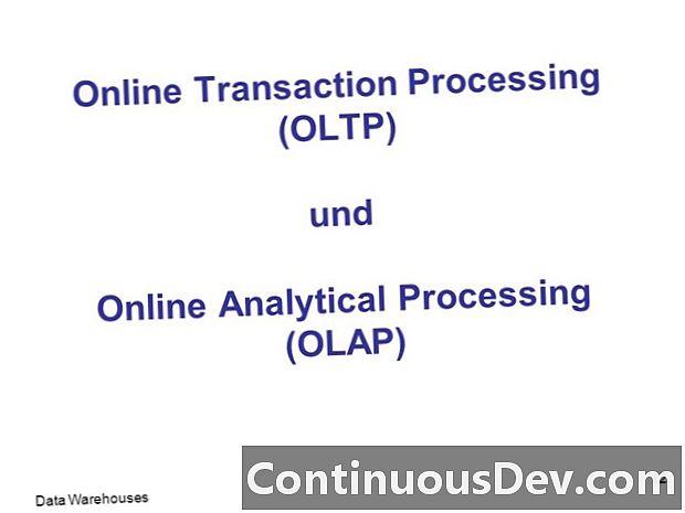 Online transaktionsbehandling (OLTP)