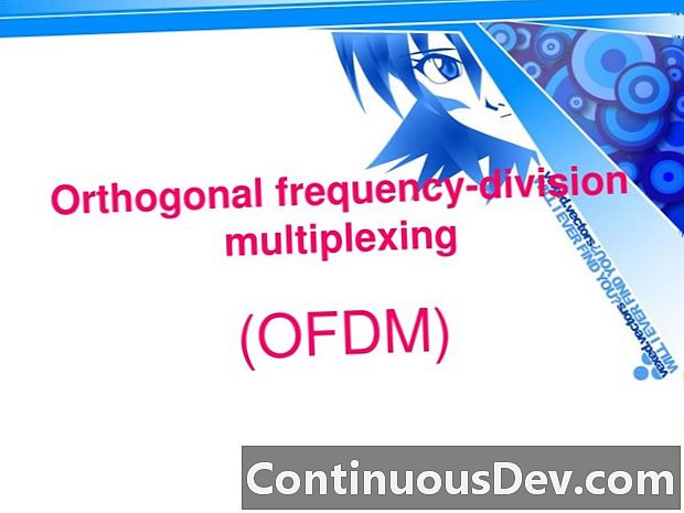 آرتھوگونل فریکوئینسی ڈویژن ملٹی پلیکسنگ (OFDM)