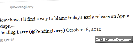 Ausstehendes Larry-Zitat