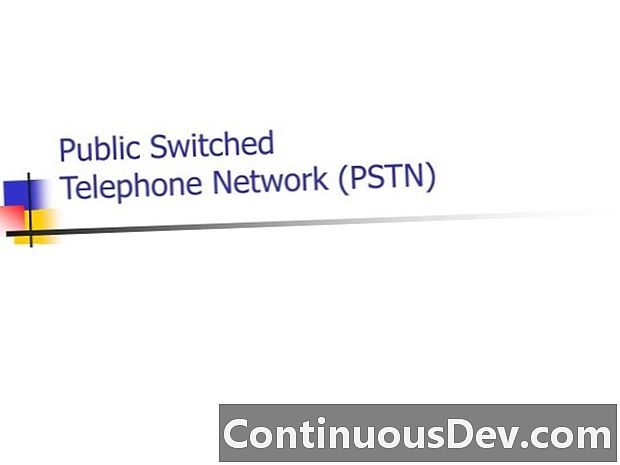 सार्वजनिक स्विचड टेलीफोन नेटवर्क (PSTN)