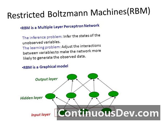 Piiratud Boltzmanni masin (RBM)