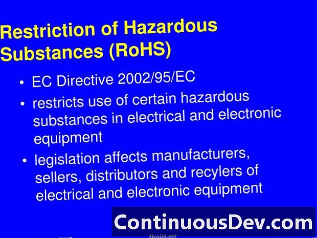 Omejitev nevarnih snovi (RoHS)