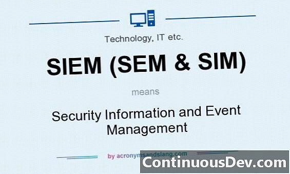 Gestión de la información de seguridad (SIM)