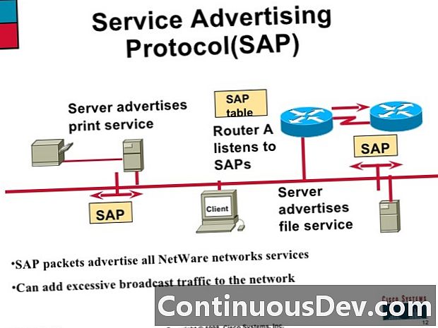 Service Advertising Protocol (SAP)
