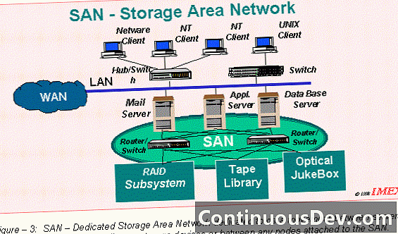 Varastointiverkkoarkkitehtuuri (SAN-arkkitehtuuri)