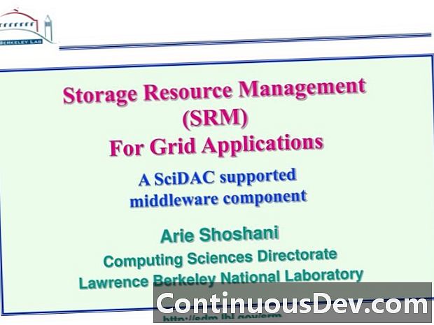 Storage Resource Management (SRM)