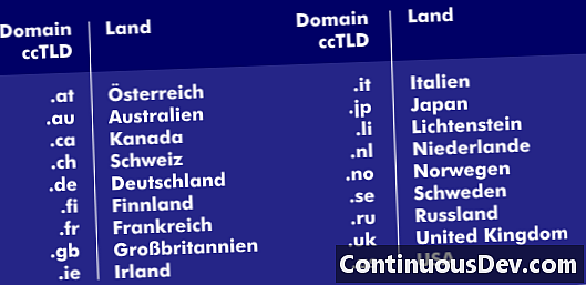 Top-Level Domain (TLD)