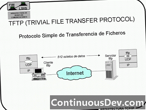 Тривиальный протокол передачи файлов (TFTP)