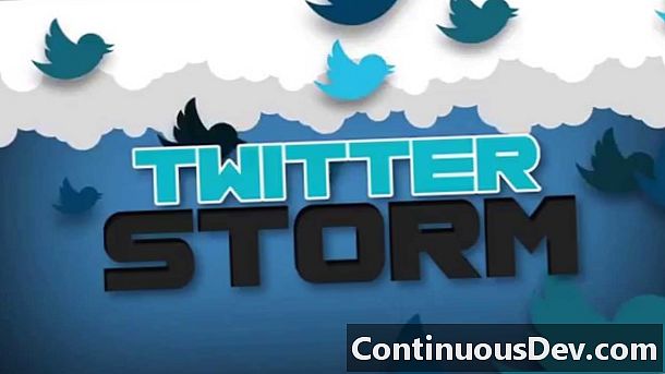 Twitter storm