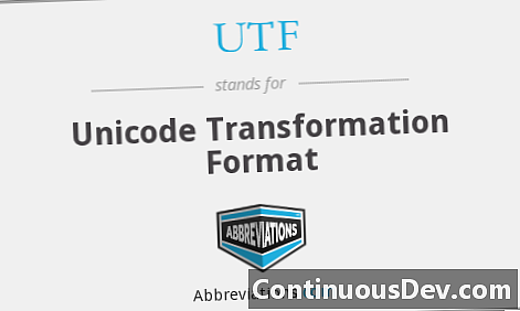 รูปแบบการแปลง Unicode (UTF)
