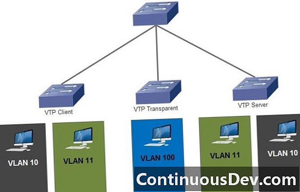VLAN protokol trunkinga (VTP)