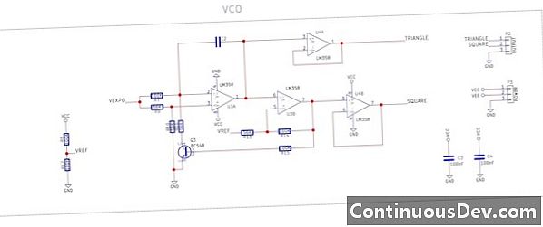 Sprieguma kontrolēts oscilators (VCO)